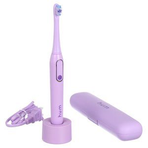 hum by Colgate Smart Electric Toothbrush Kit, Rechargeable Sonic Toothbrush with